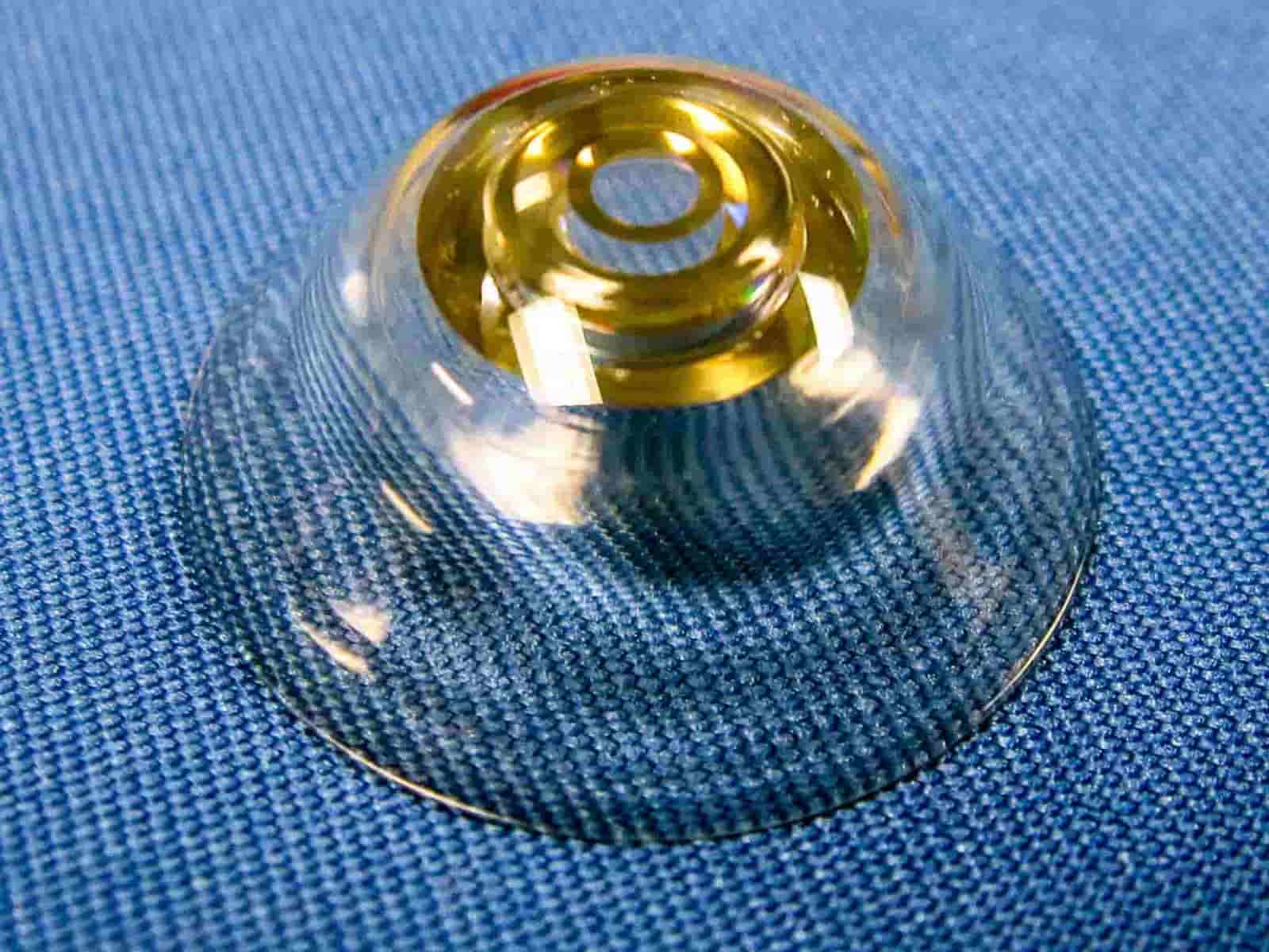 picture of a  Telescopic Contact Lens