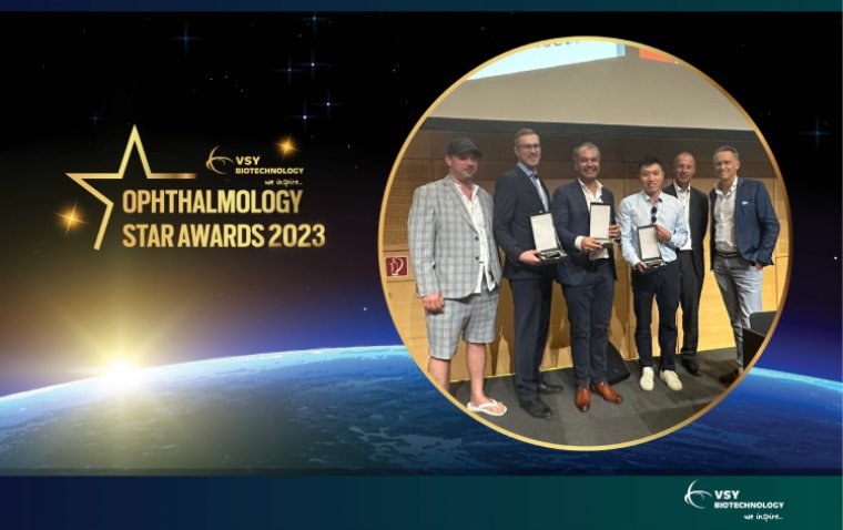 VSY Biotechnology Announces 2023 Ophthalmology Star Awards Winners 