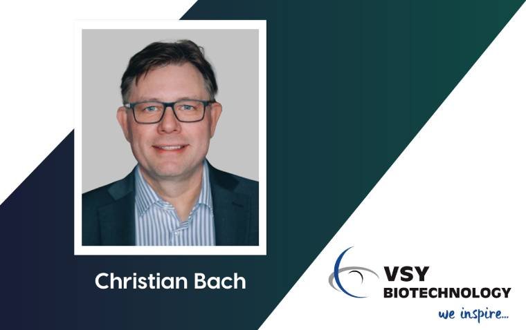 VSY Biotechnology GmbH Appoints Christian Bach as Managing Director