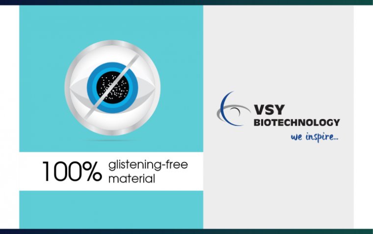 VSY Biotechnology’s In-House 100% Glistening-Free IOL Material Redefines The IOL Market 