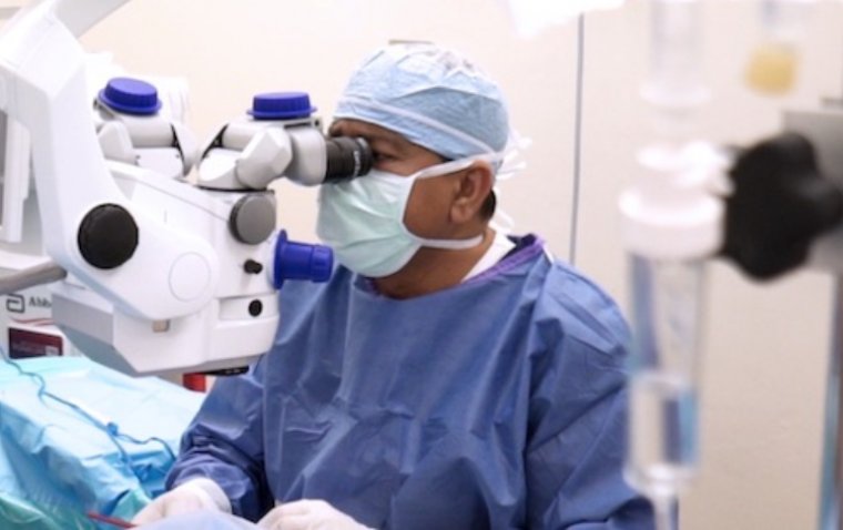 First Calibreye System Implanted into a Glaucoma Patient