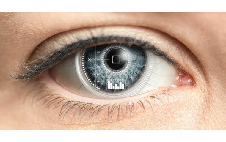 Navigation Function for 3D-Printed Smart Contact Lens
