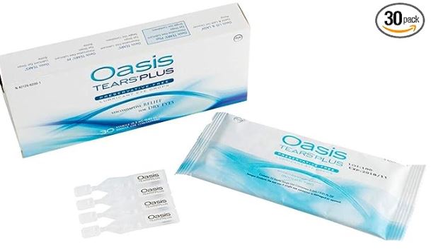 Oasis Tears Plus Preservative-Free Eye Drops
